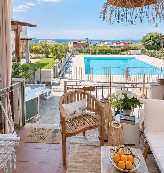 Strefa zewnętrzna apartamentu Blu Mare