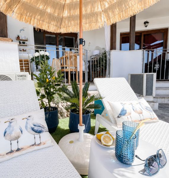 Strefa zewnętrzna apartamentu Blu Mare